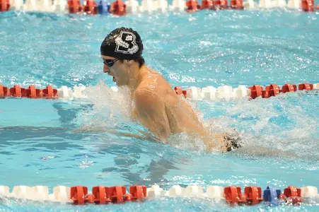 Men's Swimming & Diving Posts Strong Showing in Season-Opening Meet Image