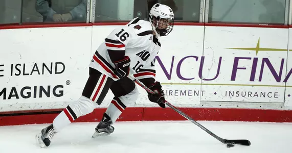 Corcoran Scores Four Goals in Brown Men's Hockey's Draw at ASU, 8-8; Bears Advance to Desert Hockey Classic Title Game Image
