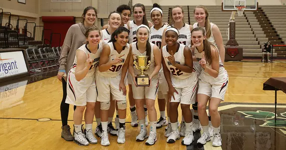 Women's Basketball Wins Inaugural Ocean State Tip-Off Tournament Image