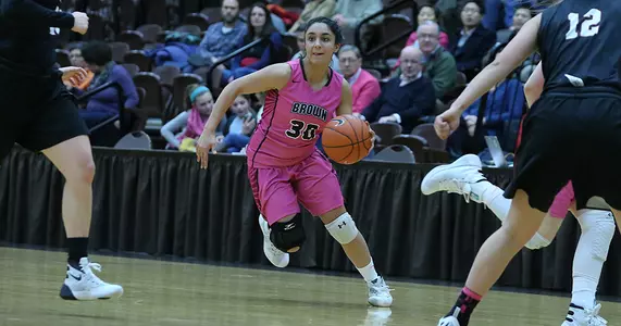 Women's Basketball Challenges Penn before Falling, 69-59 Image