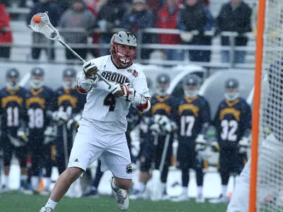 Molloy's Five Goals Leads #10 Brown To 20-7 Season Opening Win Over Quinnipiac Image