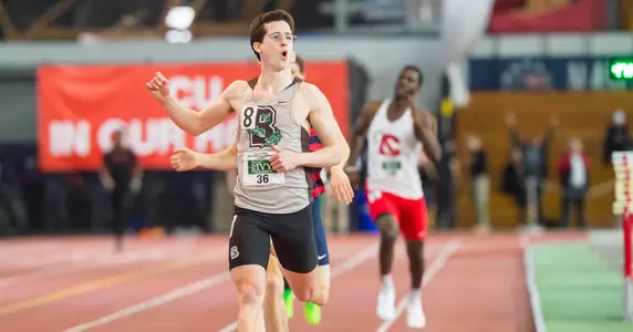 Emrich Highlights Men's Track & Field at Ivy Indoor Championship Image