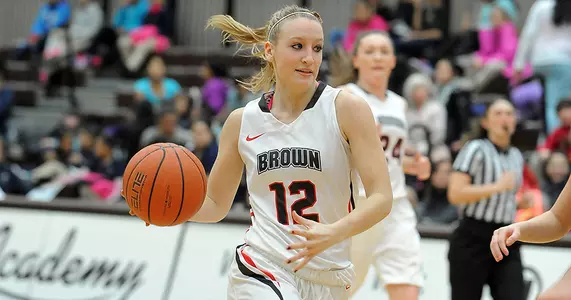 Four Hit Double-Figures, Women's Hoops Falls at Cornell, 85-70 Image