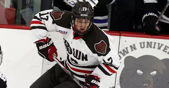 Men's Hockey Edged by No. 7 Harvard, 3-2 Image