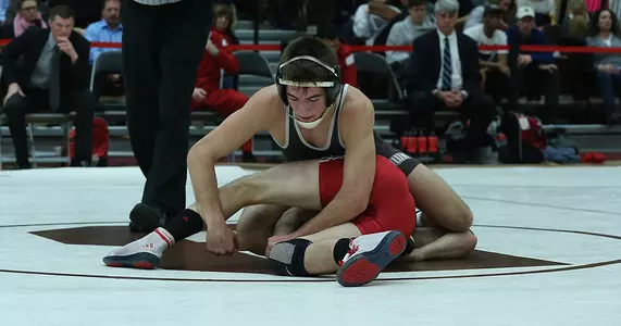 Wrestling's Rally Falls Short in 21-16 Setback vs. Princeton Image