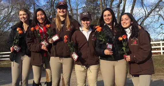 Equestrian Earns Tie for First on Senior Day at URI Show Image