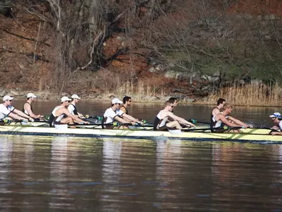 Men's Crew Tops BU to Retain Michalson Cup Image