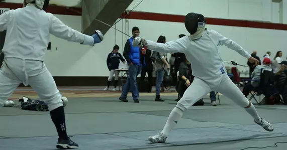 Fencing's Jones Opens with Nine Wins at NCAA Championships Image