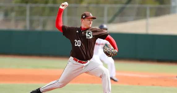 Baseball Blanks Bucknell, 2-0, in Season Opener Image