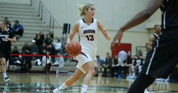 Alexander Scores 1000th Point, Women's Hoops Beats Columbia, 91-64 Image