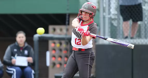 Scarangella's Grand Slam Gives Softball 7-6 Game Two Win at Columbia Image