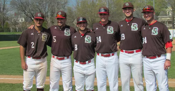 Baseball Splits Pair with Yale on Senior Day Image