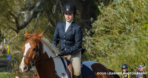 Equestrian's Baughen, Park, Spear Compete at Zone 1 Finals Image