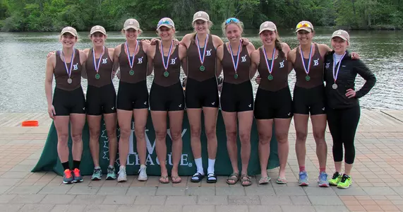 Women's Crew's First Varsity Eight Gains Second Team All-Ivy Image