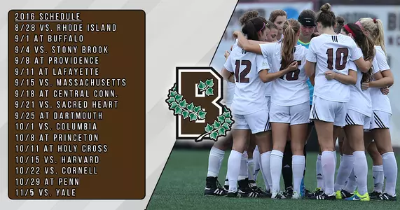 Women's Soccer Unveils 2016 Schedule Image