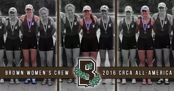 Women's Crew's Solberg, Sobieszek, Place Earn CRCA All-America Honors Image