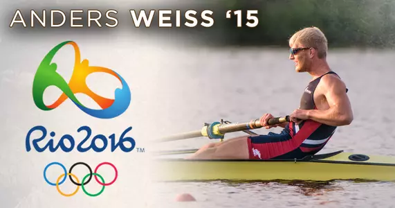 Former Men's Rower Anders Weiss '15 Qualifies for U.S. Olympic Team Image