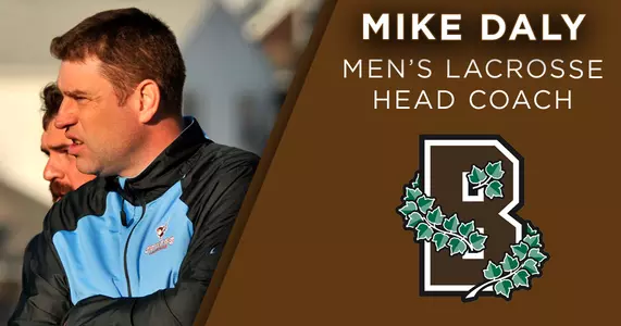 Mike Daly Named Head Men's Lacrosse Coach At Brown Image