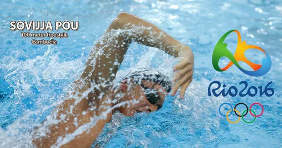 Men's Swimming & Diving's Sovijja Pou to Compete in Olympics for Cambodia Image