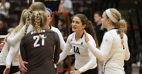 Volleyball Falls to Binghamton in Spike ALS Match, 3-1 Image