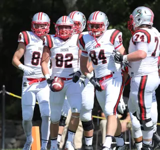 Moreno's Five Touchdowns Rally Brown Over Bryant, 35-27 Image
