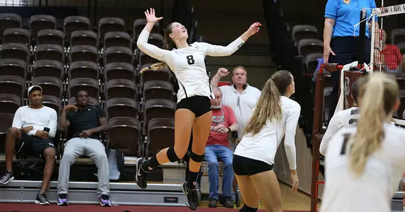 Brown Volleyball Outlasts CCSU, Falls to NMSU at Brown Invitational Image