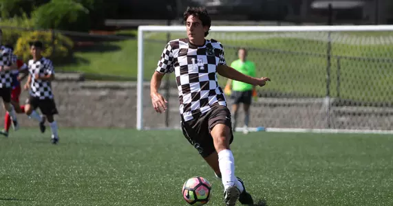 Men's Soccer Rallies Past Holy Cross, 3-2, in Overtime Image