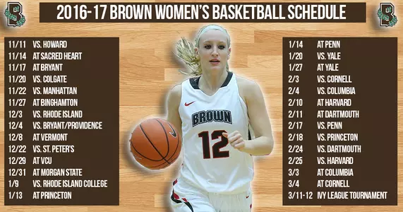Women's Basketball Unveils 2016-17 Schedule Image
