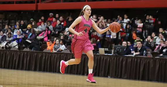 Gaziano Scores Game-High 24, Women's Basketball Falls at Penn, 86-60 Image