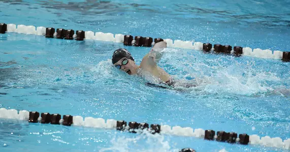 Women's Swimming & Diving Edges Columbia, 152-148 Image