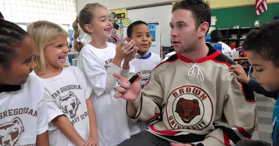 Men's Hockey's Andrew Doane Named Hockey Humanitarian Award Nominee Image