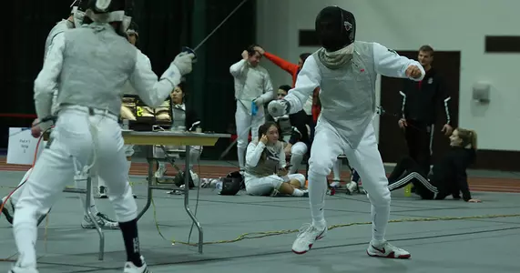 Masood Earns Second Team All-Ivy for Fencing at Ivy Round-Robins Image