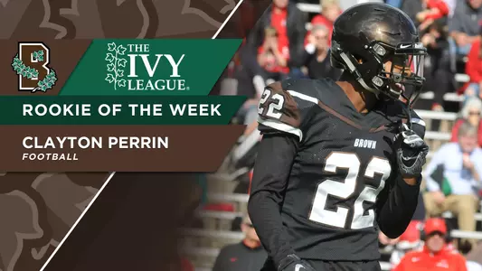 Clayton Perrin - Ivy Rookie of the Week