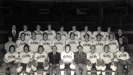 1974-75 Brown Men's Hockey