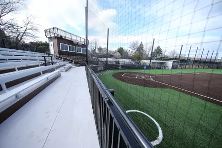 brown softball field