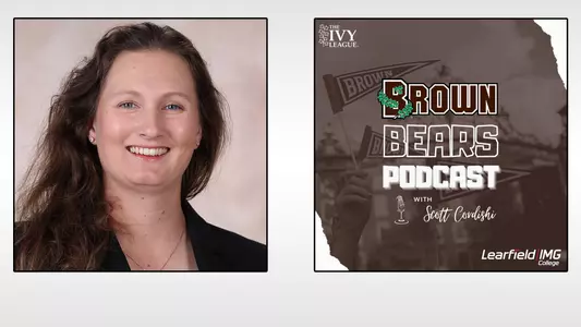 Brown football quarterback coach Heather Marini joins the Brown Bears Podcast