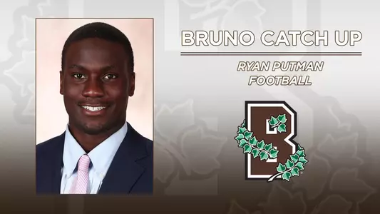 Ryan Putman headshot for football. Bruno Catch Up.