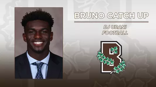 BJ Ubani headshot for football. Bruno Catch Up.