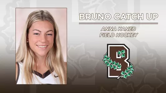 Anna Kaneb headshot for field hockey. Bruno Catch Up.