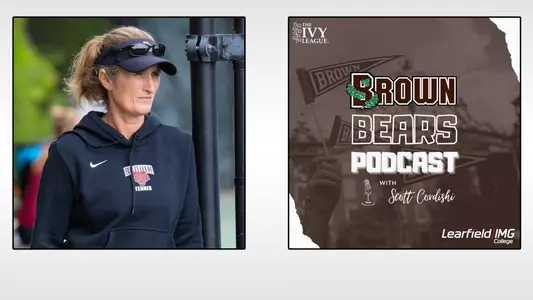 Brown women's tennis head coach Lucie Schmidhauser joins the Brown Bears Podcast