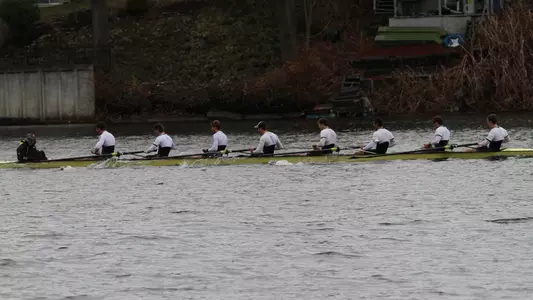 Men's crew races on Lake Quinsigamond