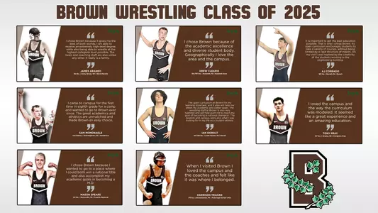 Brown wrestling introduces the Class of 2025