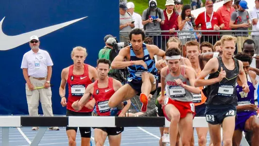 Photo of Jordan Mann and other competitors