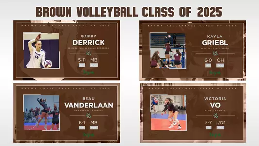 Introducing the Brown volleyball Class of 2025