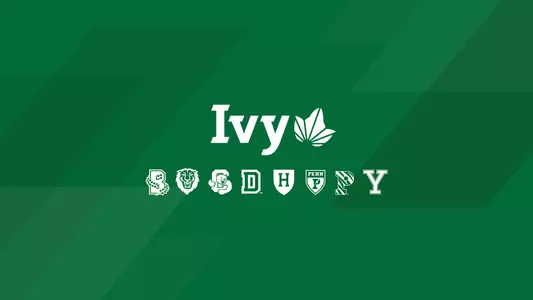 Ivy League logo with school logos below