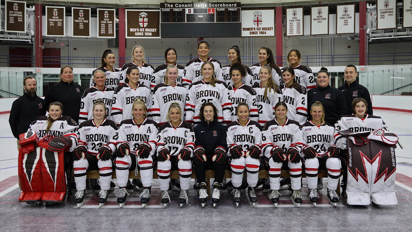 2022-23 Brown Women's Hockey Team Photo
