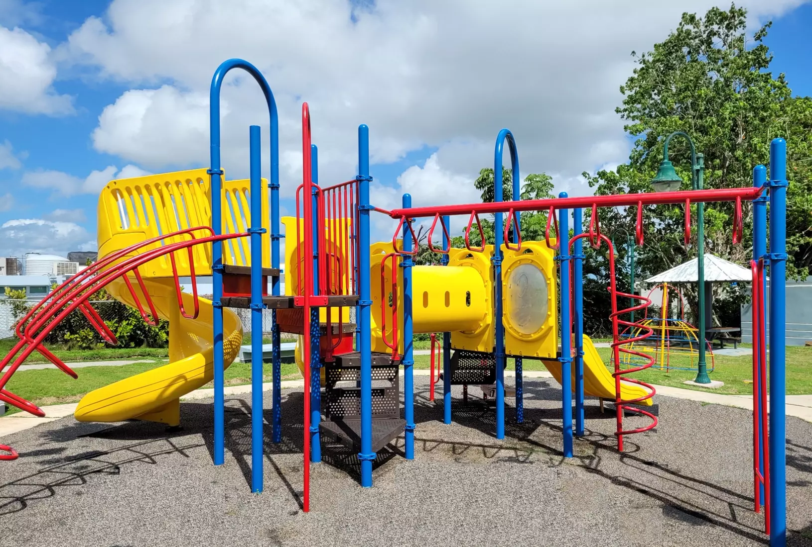 The finished park after the restoration work