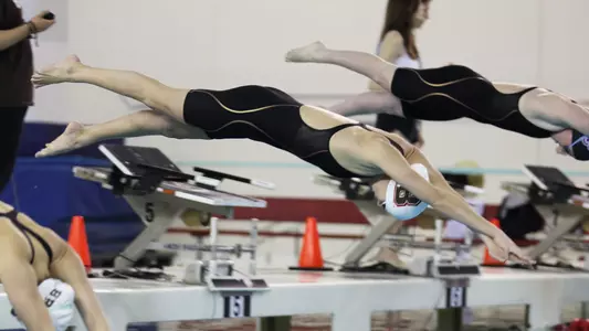 Women's Swimming Dive Start