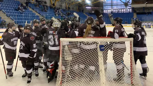 Celebration-Quinnipiac upset