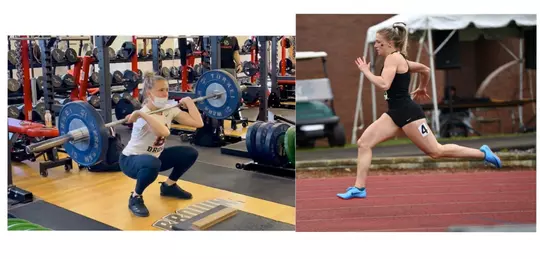 Maddie Frey-Lifting and Running